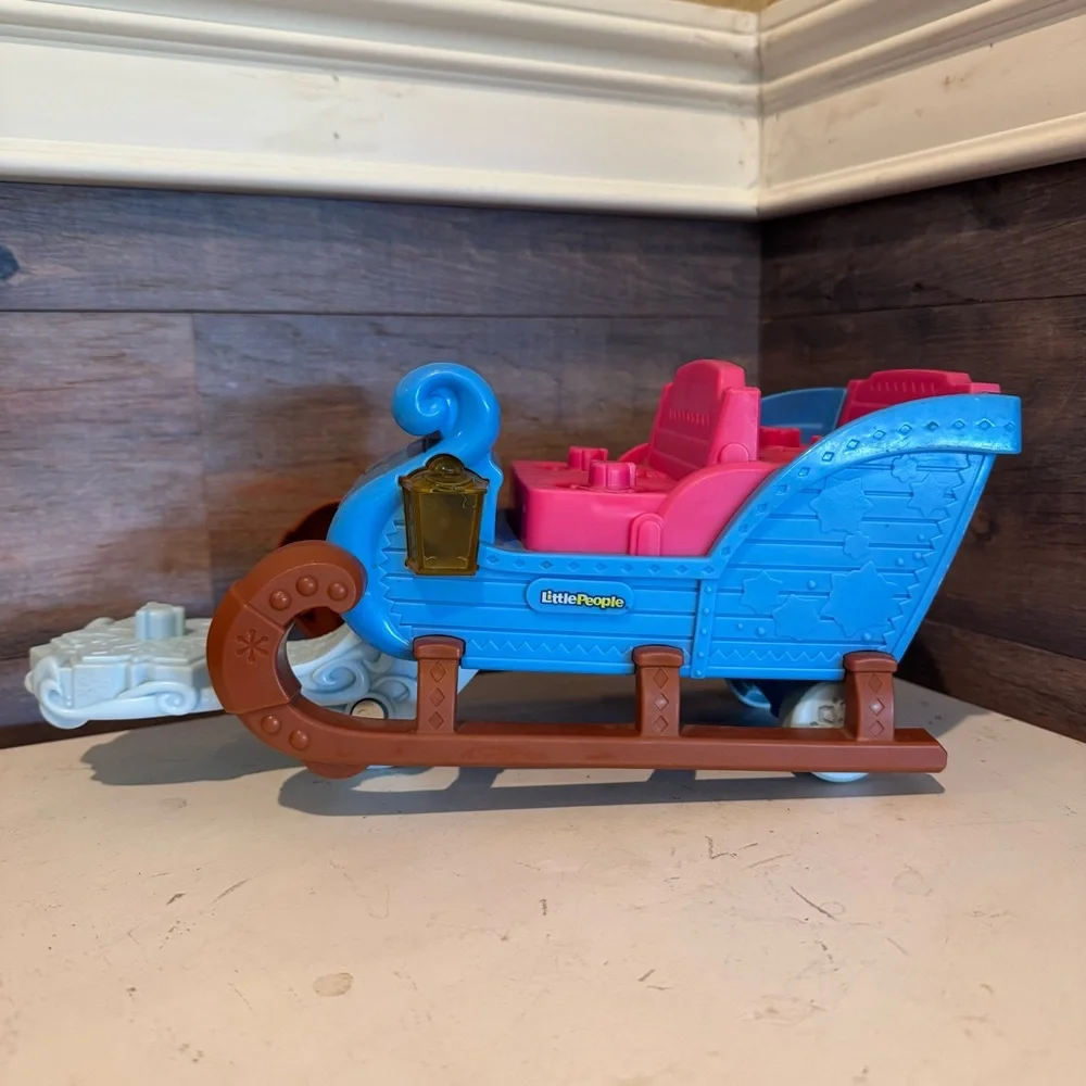 Disney Frozen Kristoff's Sleigh Fisher Price Little People - Picture 2 of 7